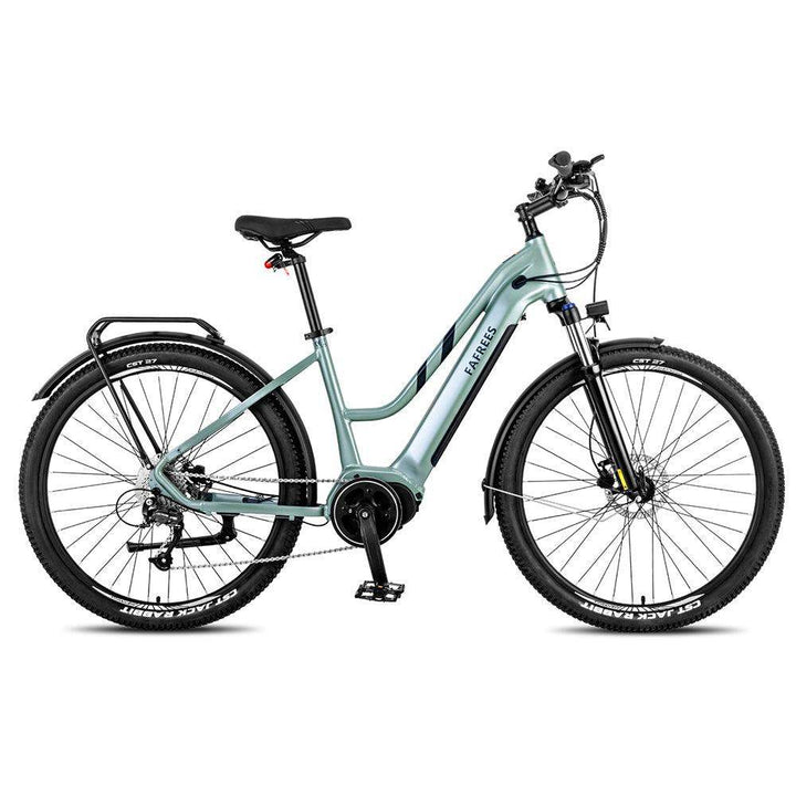 Fafrees FM8 250W 27.5" Mid-Drive Motor Electric Trekking Bike 522Wh City E-bike 14.5Ah Support App - Buybestgear