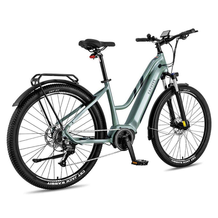 Fafrees FM8 250W 27.5" Mid-Drive Motor Electric Trekking Bike 522Wh City E-bike 14.5Ah Support App - Buybestgear