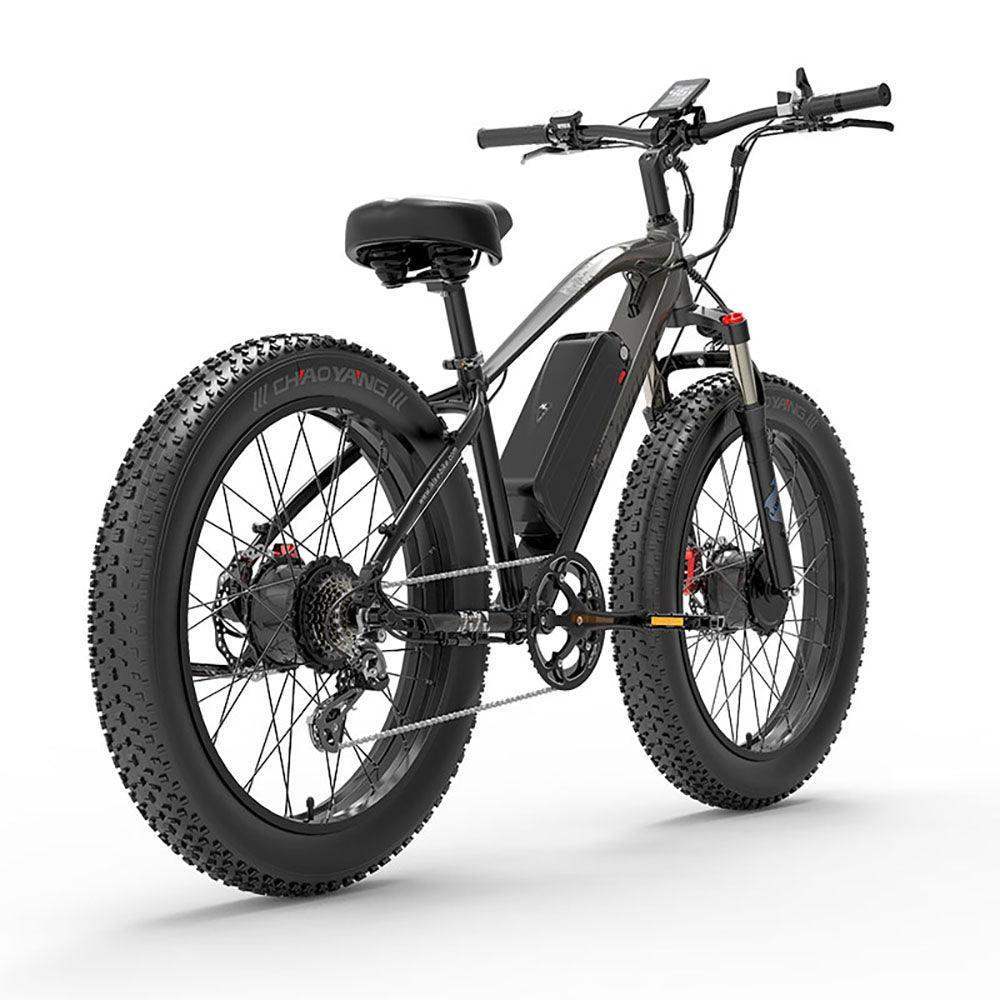 Lankeleisi MG740 PLUS 1000W*2 Dual Motor 26" Fat Bike 960Wh Hardtail E-Mountain Bike EMTB 48V 20Ah Battery - Buybestgear