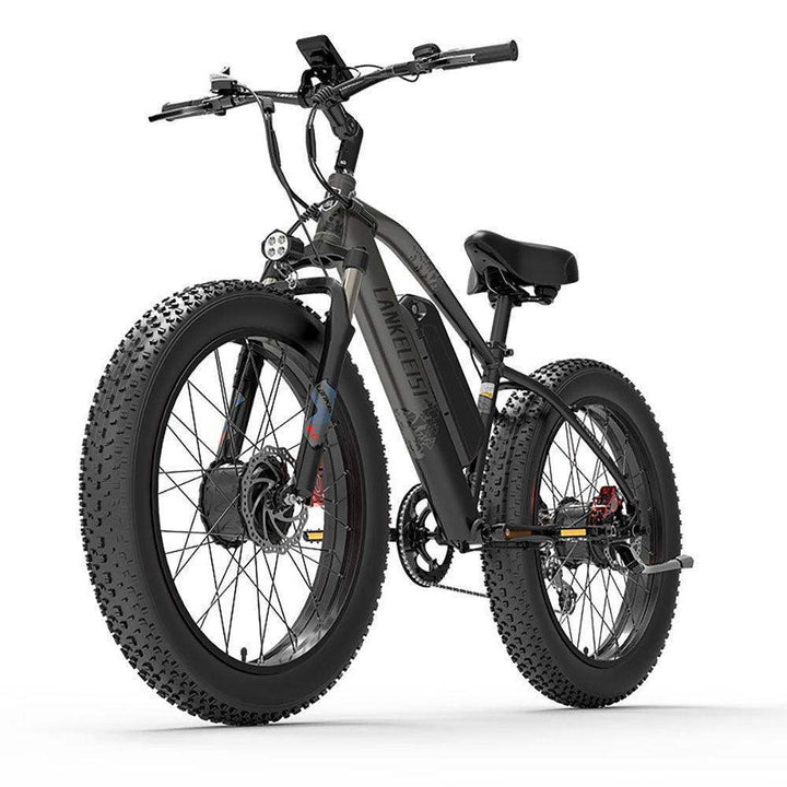 Lankeleisi MG740 PLUS 1000W*2 Dual Motor 26" Fat Bike 960Wh Hardtail E-Mountain Bike EMTB 48V 20Ah Battery - Buybestgear