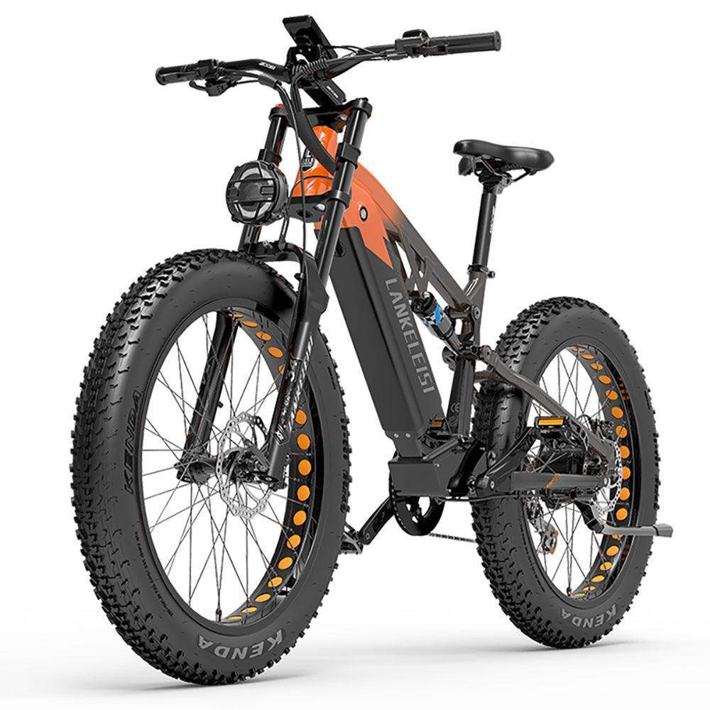 Lankeleisi RV800 Plus 750W Bafang Motor 26" Fat Bike 960Wh Full Suspension E-Mountain Bike E-MTB 48V 20Ah Battery - Buybestgear