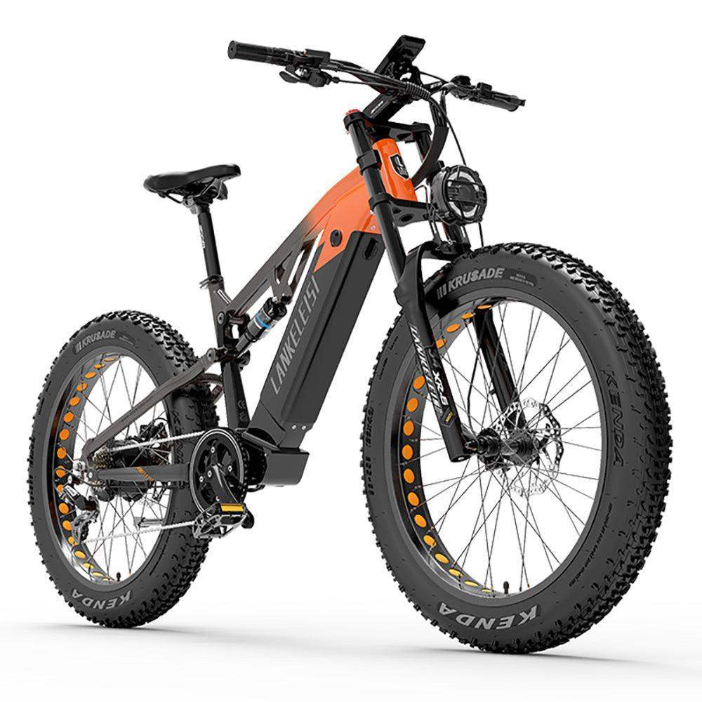 Lankeleisi RV800 Plus 750W Bafang Motor 26" Fat Bike 960Wh Full Suspension E-Mountain Bike E-MTB 48V 20Ah Battery - Buybestgear