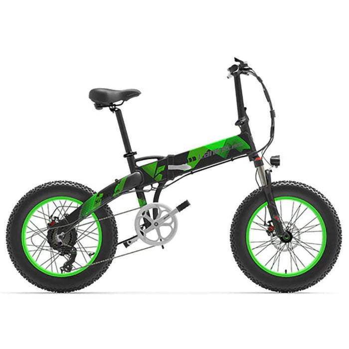 Lankeleisi X2000 Plus 1000W 20" Fat Bike Foldable E-Mountain Bike 12.8Ah 30km/h 100km - Buybestgear