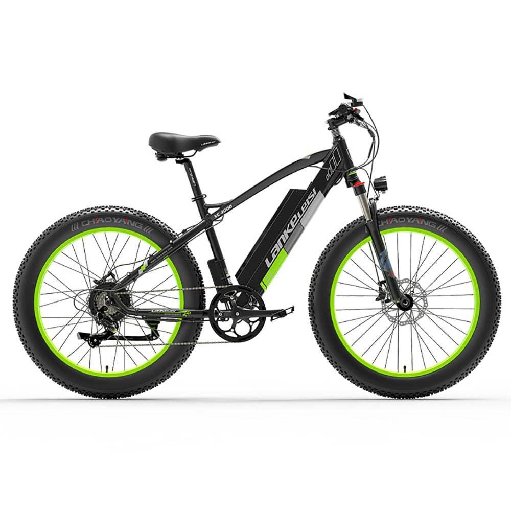 Lankeleisi XC4000 1000W 26" Electric Fat Bike 840Wh E-Mountain Bike EMTB 48V 17.5Ah Battery - Buybestgear