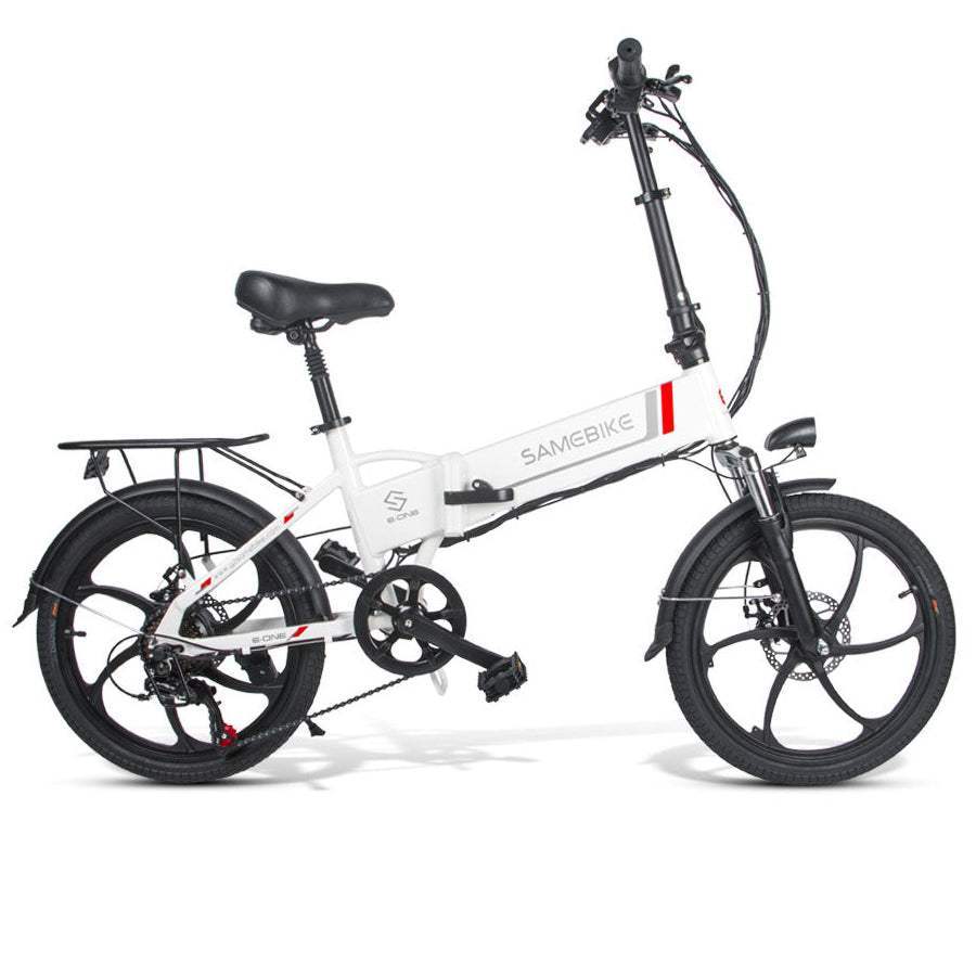 Samebike 20LVXD30 350W 20" Foldable Electric Bike 480Wh City E-bike 48V 10Ah Battery - Buybestgear