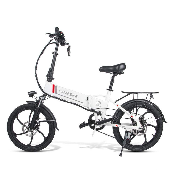 Samebike 20LVXD30 350W 20" Foldable Electric Bike 480Wh City E-bike 48V 10Ah Battery - Buybestgear