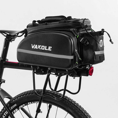 Vakole wasserdichte Fahrradgepäckträgertasche mit großem Fassungsvermögen (17–35 l)